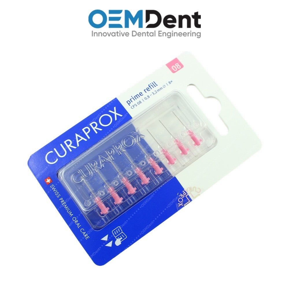Interdental Brush Refills 8 Pack Multiple Sizes Dental Care