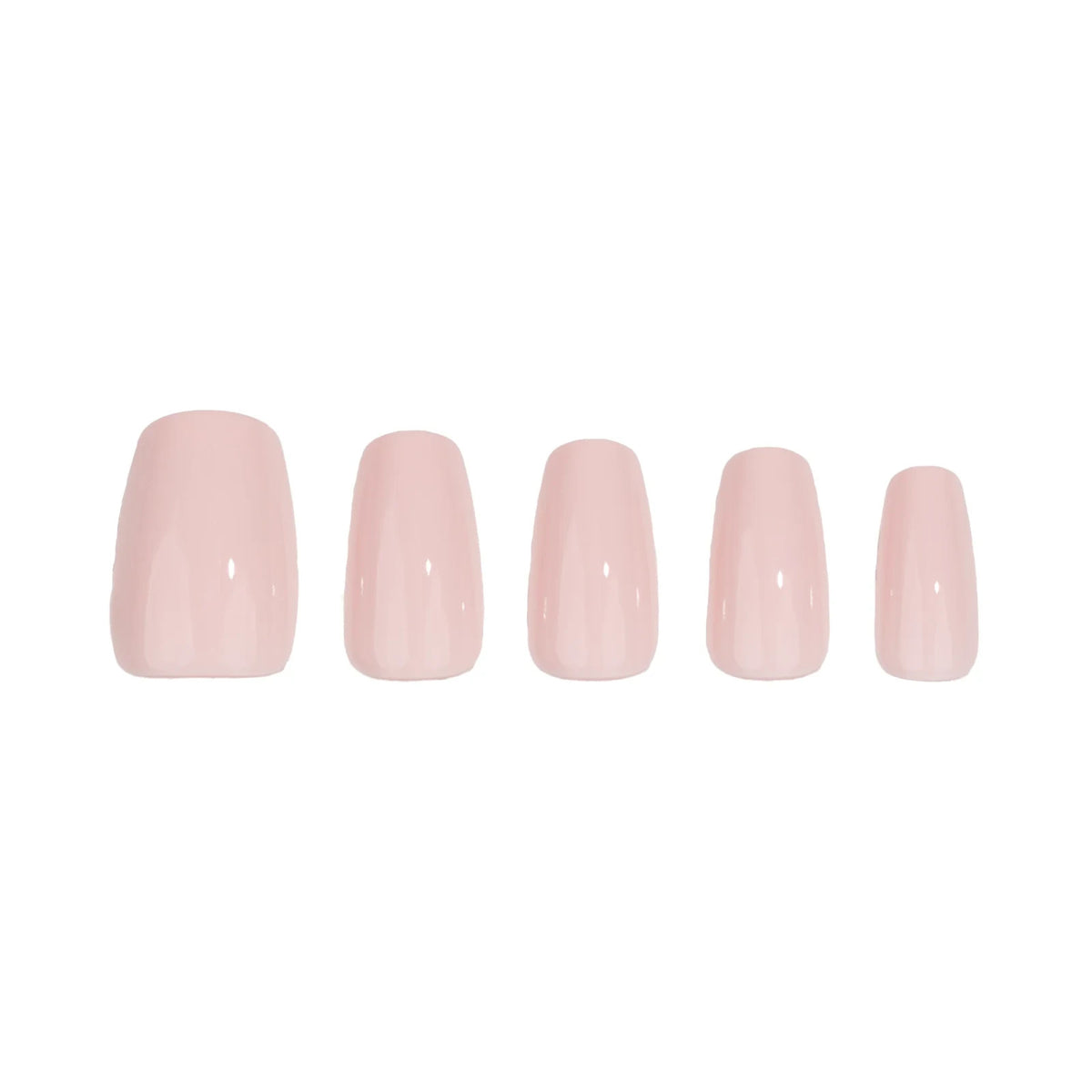 Red Aspen Nail Dashes Press-On Nails Medium Coffin 2-Pack - On Point & Brier