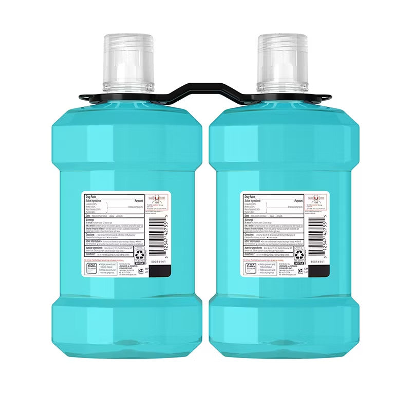 Antiseptic Mouthwash for Fresh Breath and Gum Care - 3 Pack 4.5L