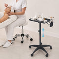 Professional Salon Hair Trolley with Adjustable Height & Large Tray
