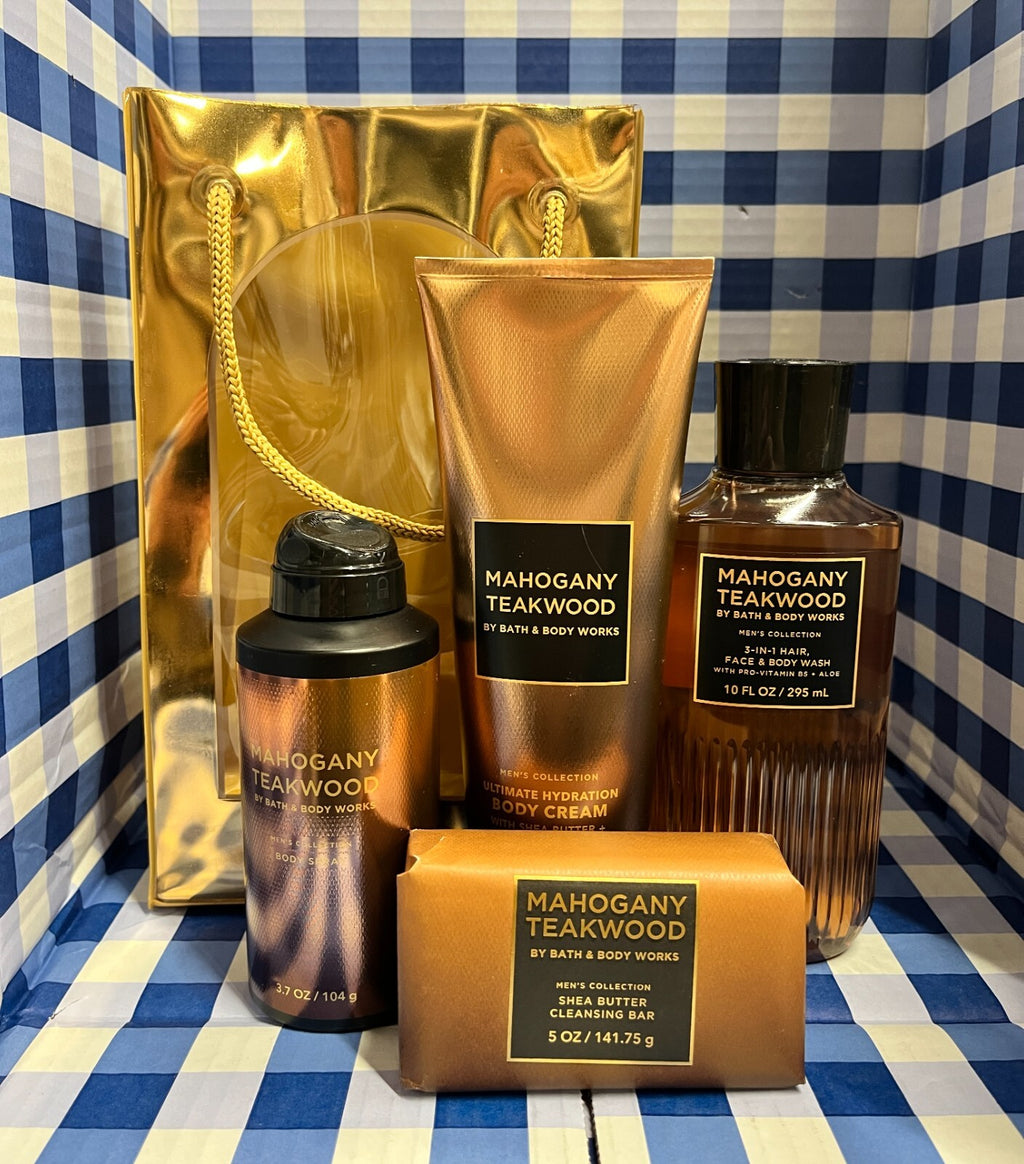 Bath & Body Works 4-Piece Full Size Gift Set - Choose Your Scent