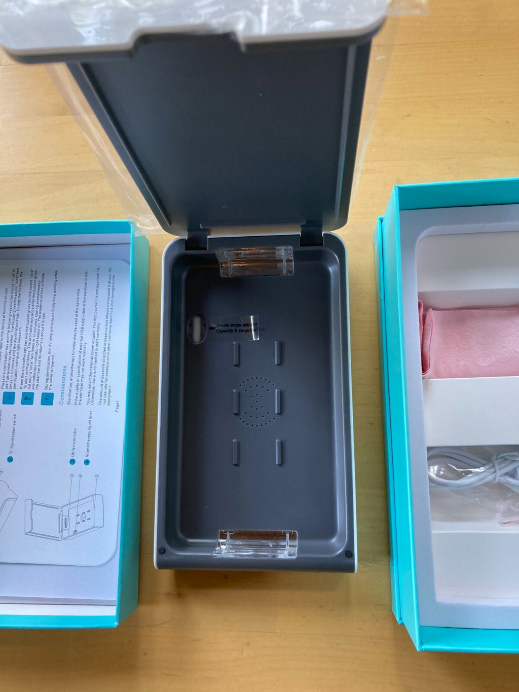 Multi-Function UV Phone Sterilizer with Aromatherapy Diffuser
