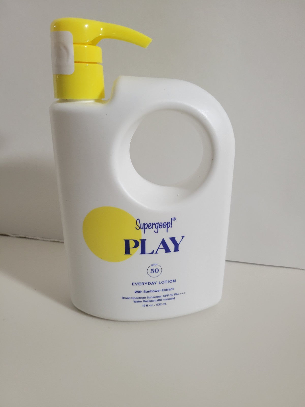 SPF 50 Sunscreen Lotion with Sunflower Extract - 18 oz Daily Sun Protection