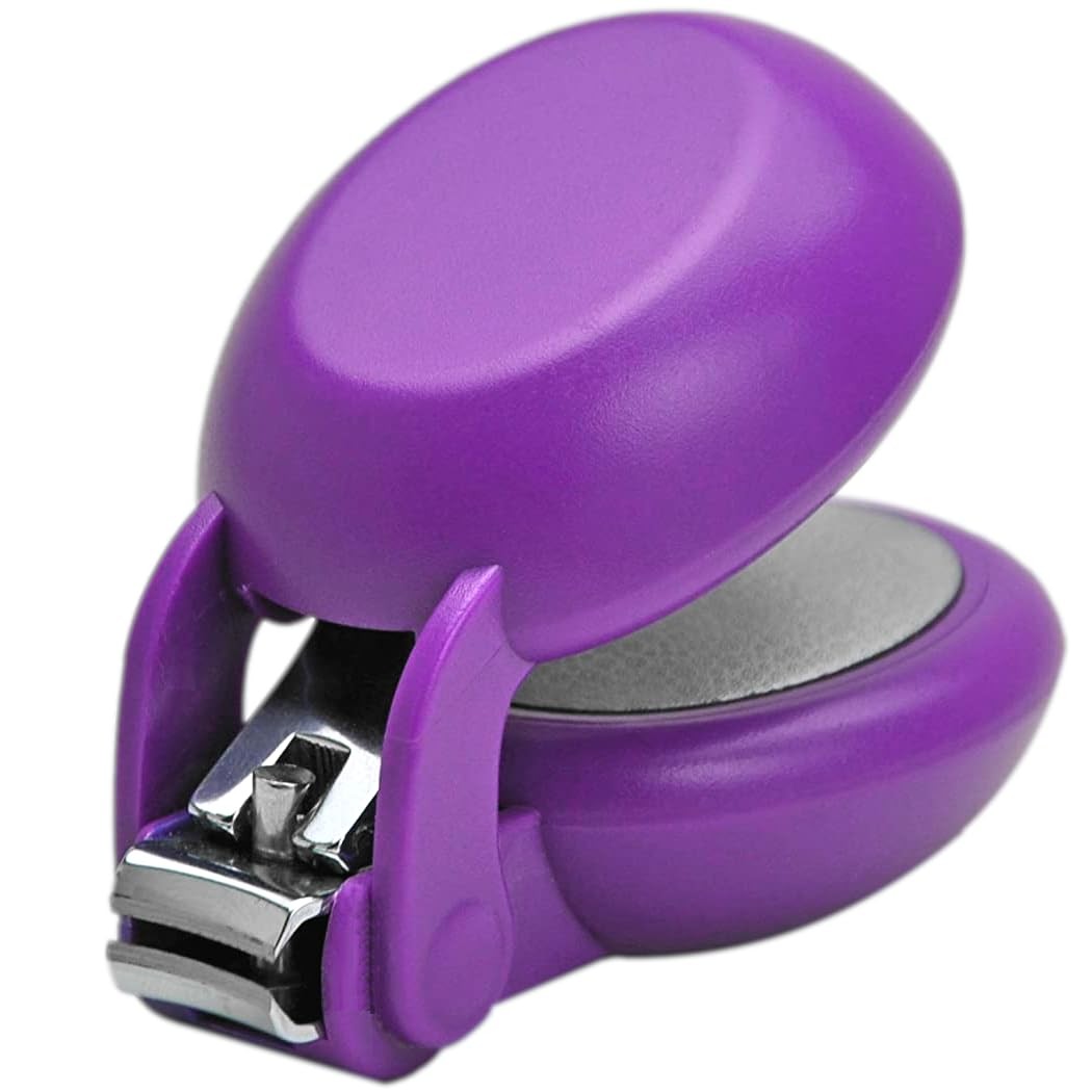 Ergonomic Nail Clippers for Arthritic Hands, Seniors & Kids - Japanese Steel