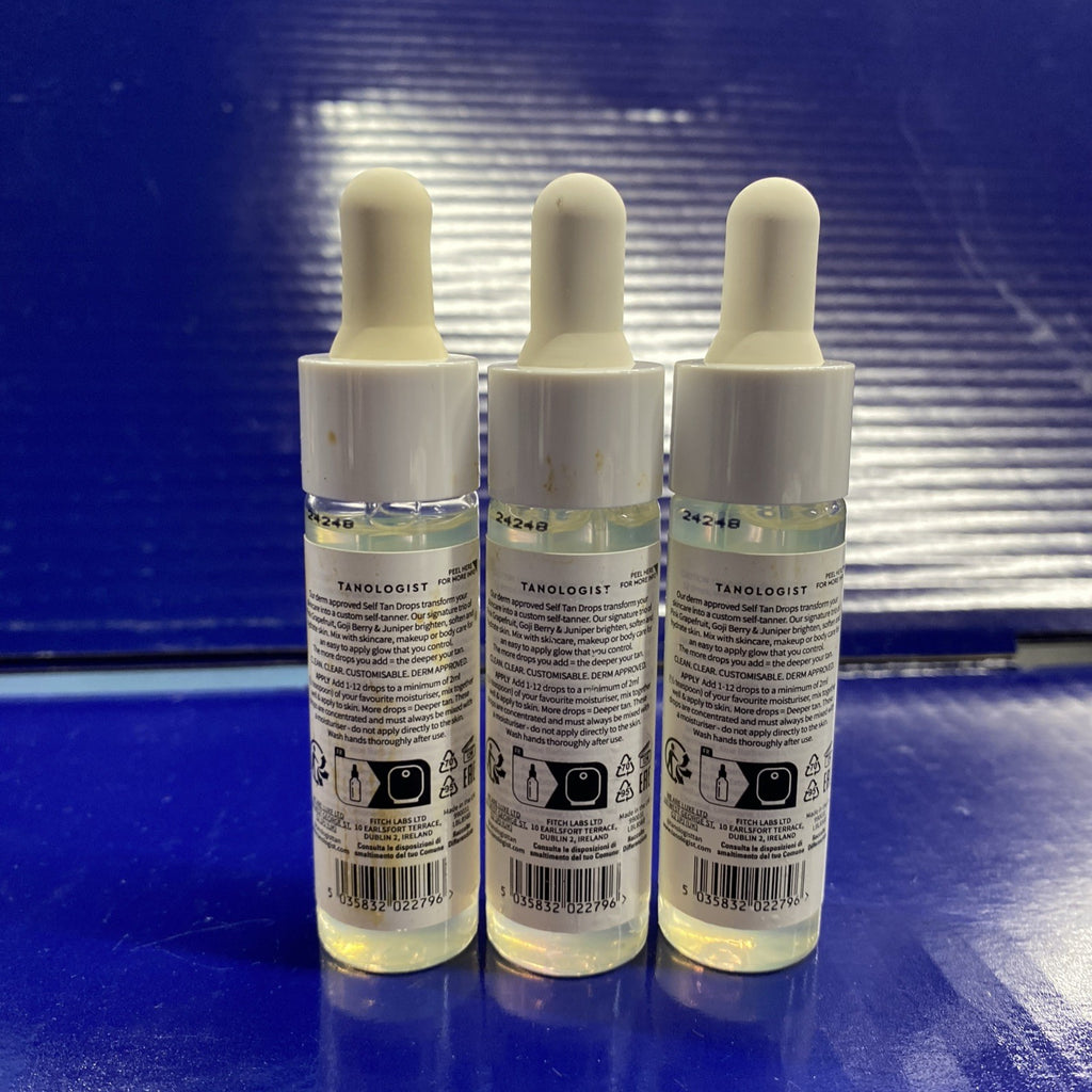 Self Tanning Drops for Face and Body - Medium 3-Pack 0.5 Fl Oz