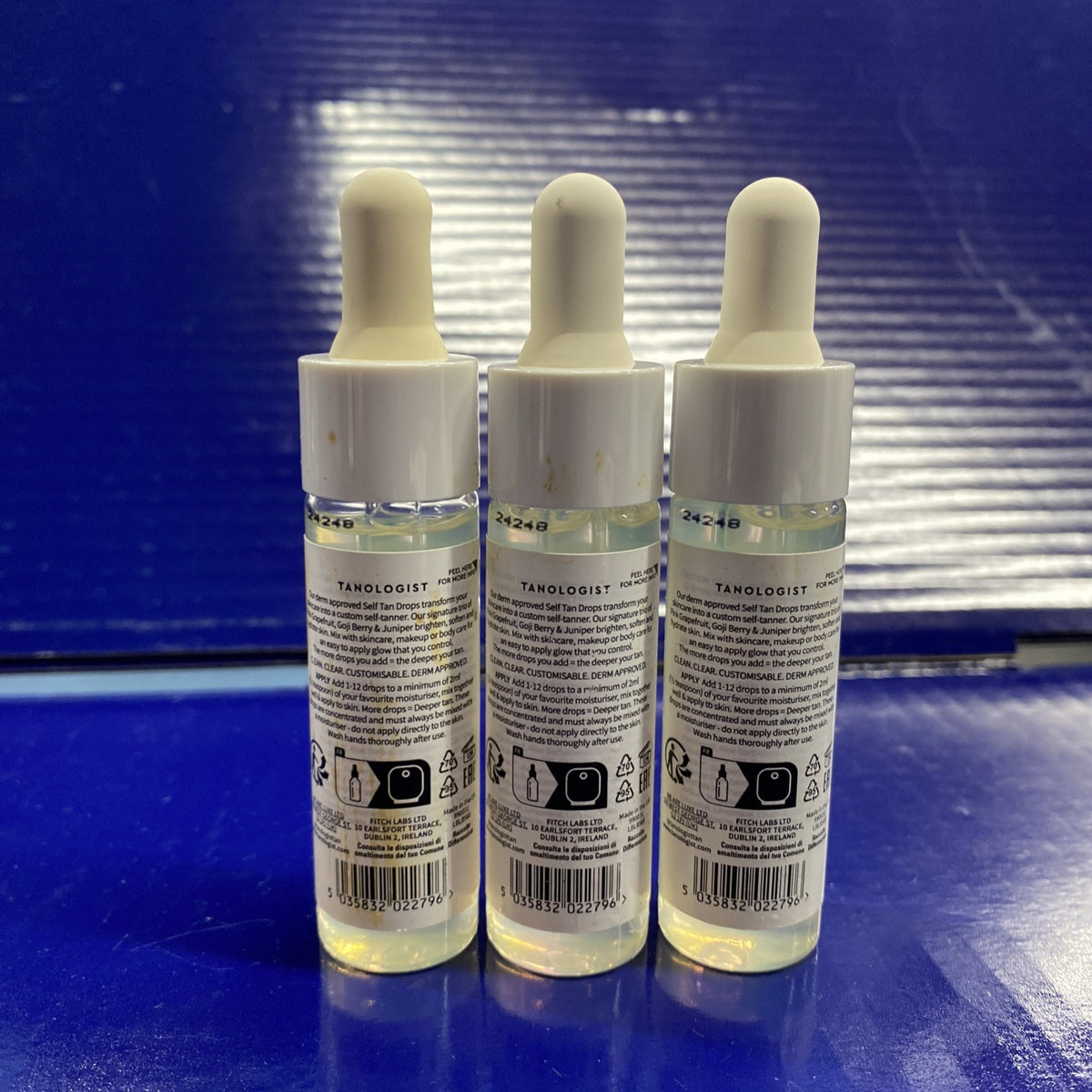 Self Tanning Drops for Face and Body - Medium 3-Pack 0.5 Fl Oz