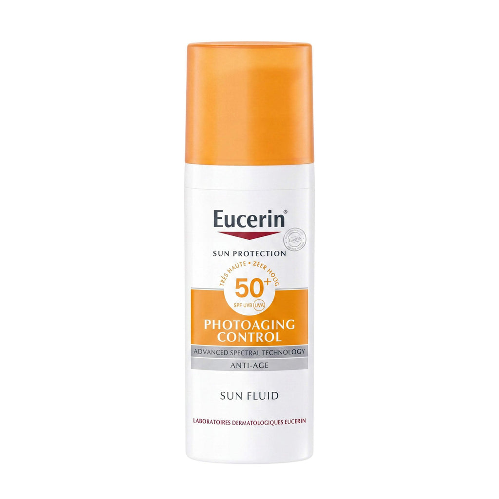 Eucerin SPF50+ Photoaging Control Sun Fluid 50ml - Lightweight Facial Sunscreen