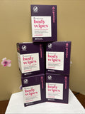 Body Wipes - Lavender, Toxin-Free, Plant-Based, 5 Pack of 10 Wipes