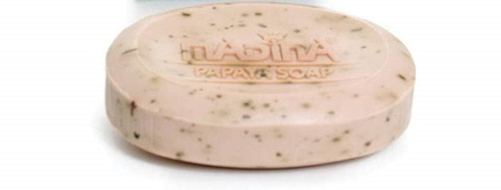 6-Pack Papaya and Green Tea Bar Soap - Nourishing Skin Exfoliation