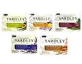 Yardley London Moisturizing Bath Soap Bundle - Pack of 10 Bars, 5 Scents