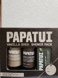 Men's Shower Gift Set with Vanilla Shea - Holiday Care Pack, 3 Pack