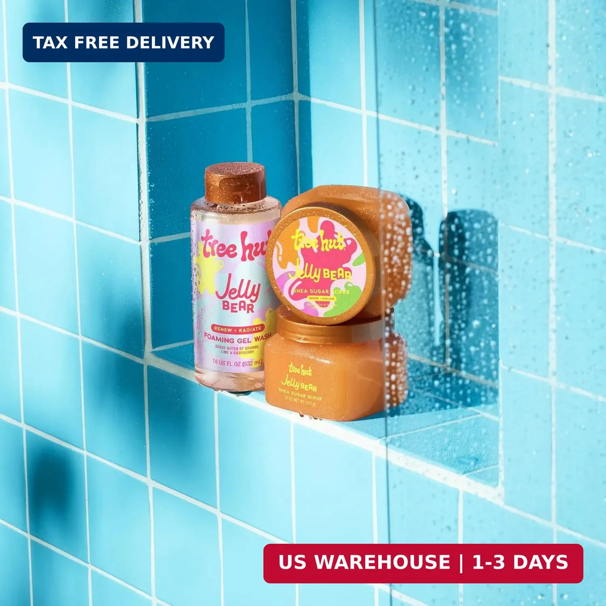 Jelly Bear Body Wash - 18 Fl Oz, Fun Candy Scent, Moisturizing Gel