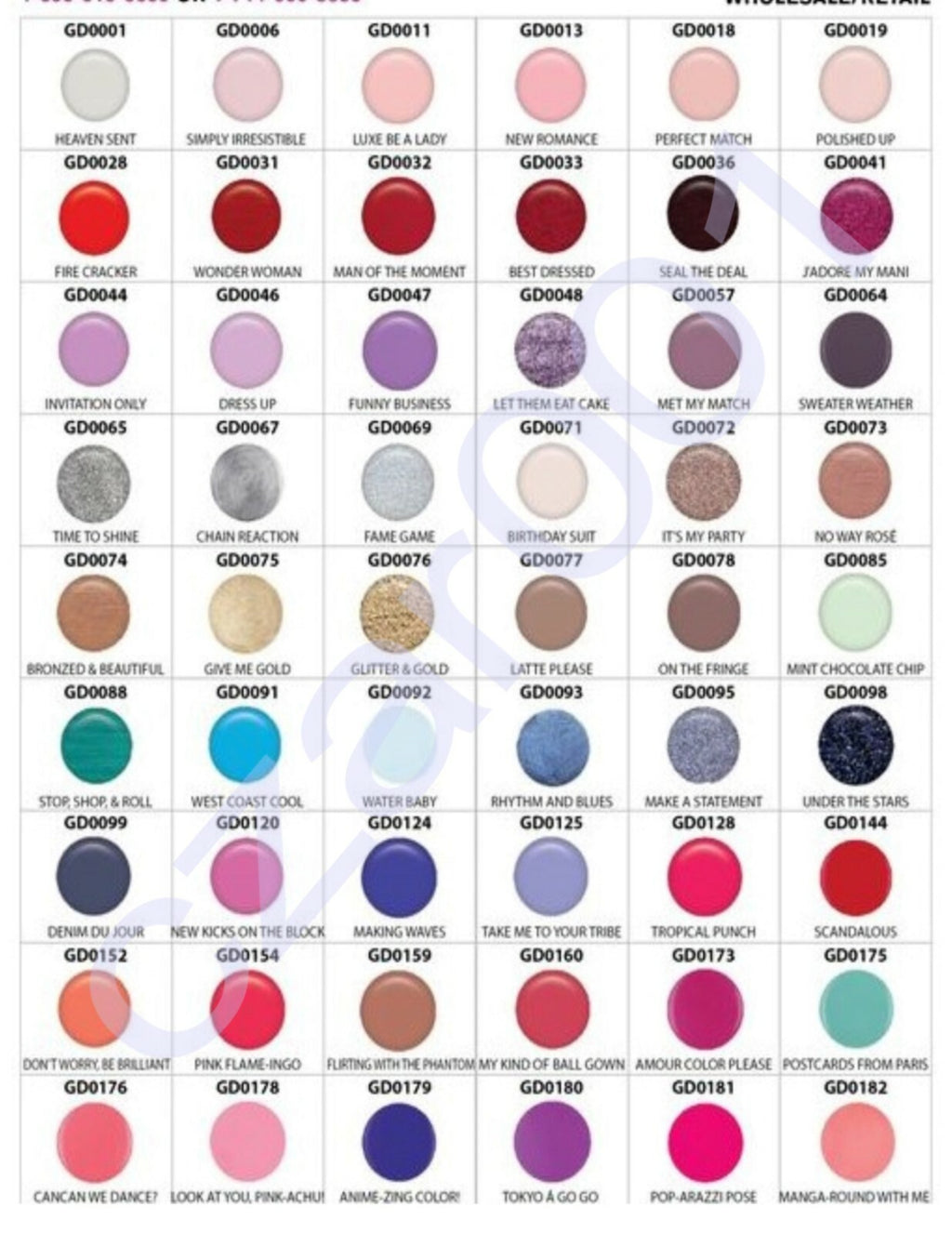 Gelish Dip Powder 23g - Professional Nail Enhancement System with Multiple Colors