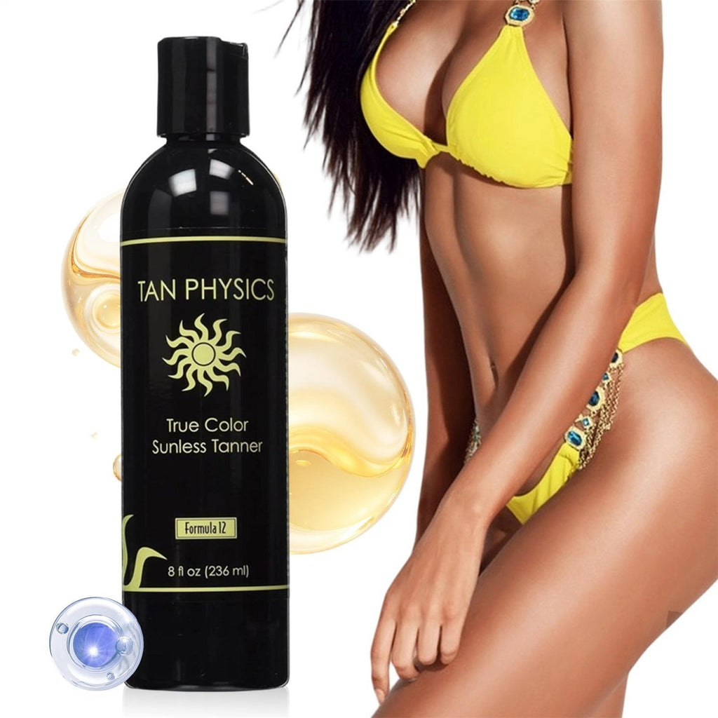 Self Tanner Lotion with Natural Ingredients - 8 Oz Sunless Tanning Oil