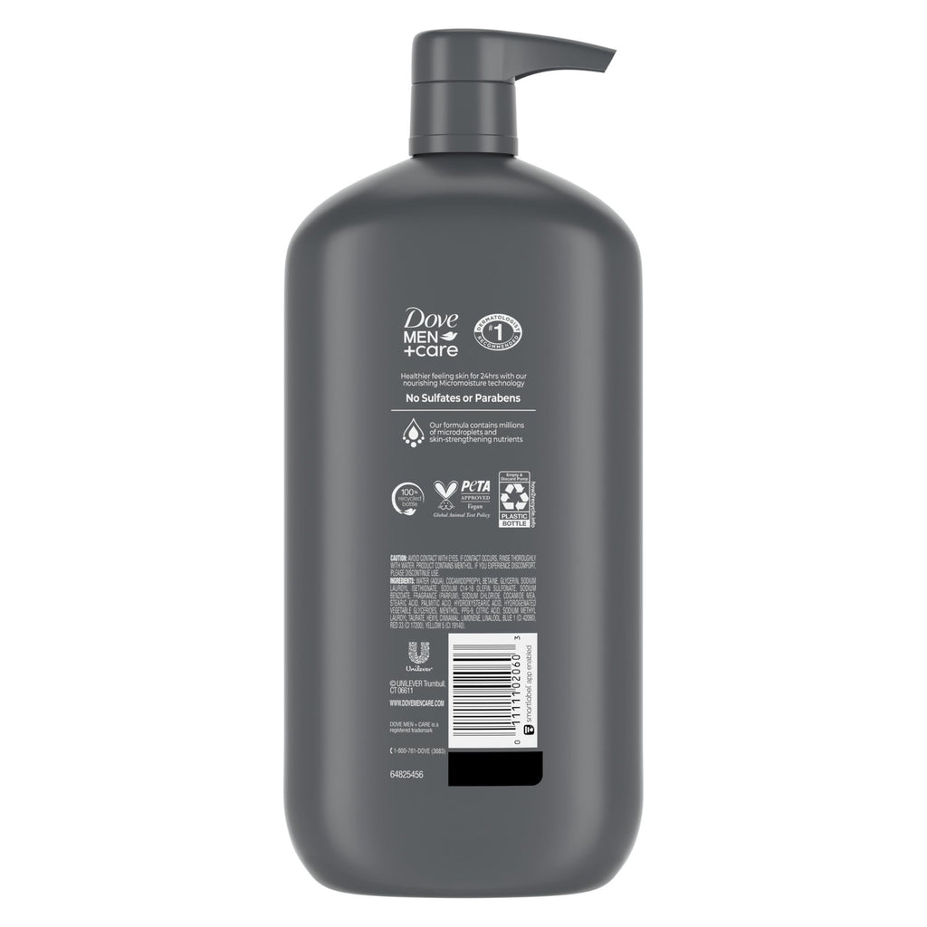 Men's Body and Face Wash 30oz Extra Fresh Hydrating Shower Gel