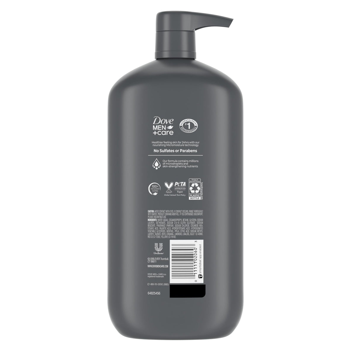 Men's Body and Face Wash 30oz Extra Fresh Hydrating Shower Gel