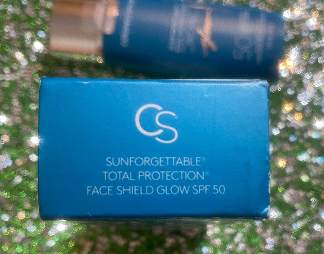 SPF 50 Face Shield Sun Protection with Glow - 1.8 fl oz