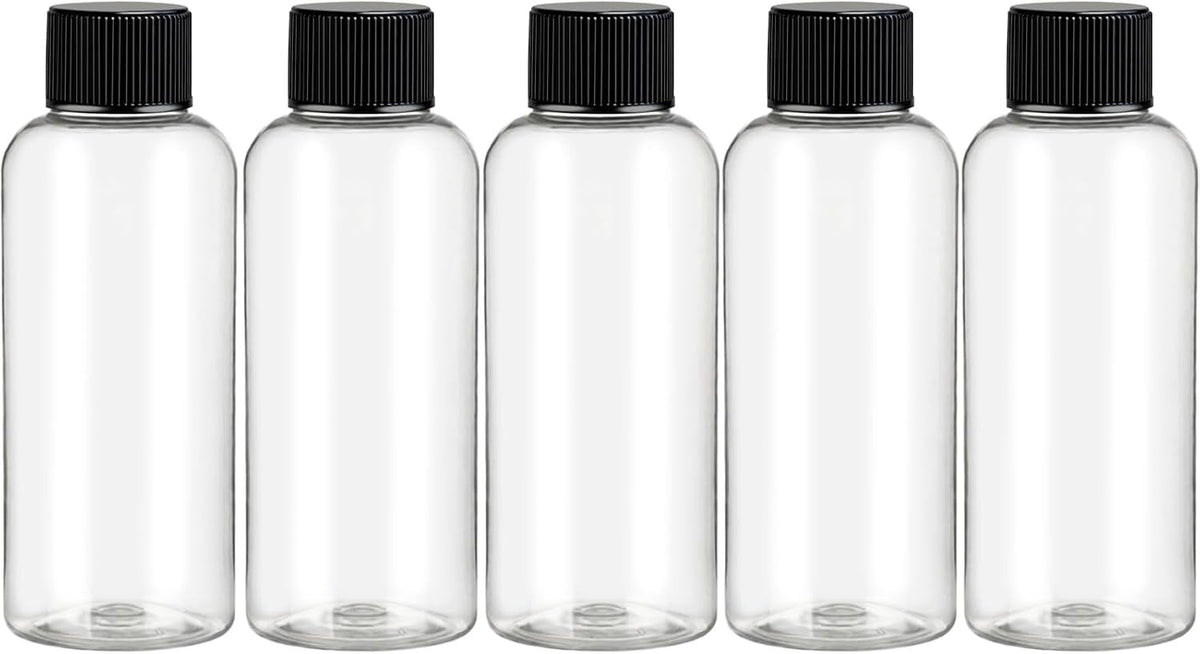 Travel Bottles for Toiletries 3.4oz Leak-Proof TSA-Approved Liquid Containers