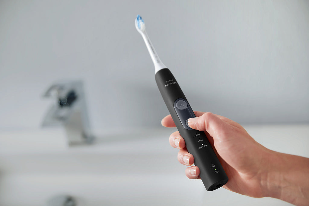 Electric Sonic Toothbrush Set - Rechargeable & Pressure Sensor, Multiple Colors