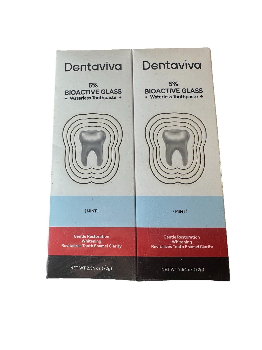 2 Pack Whitening Restorative Toothpaste for Enamel Strengthening - DentaViva
