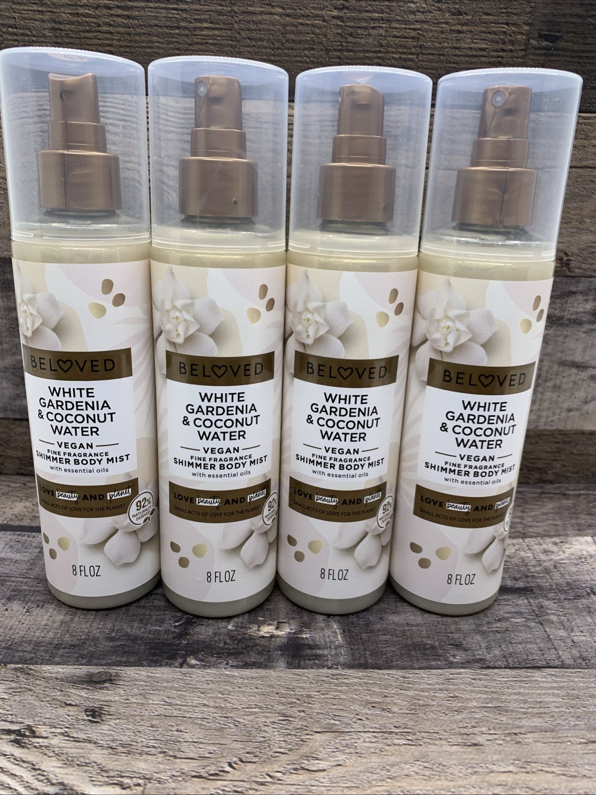 White Gardenia & Coconut Water Body Mist - 8oz Fragrance Spray for Skin