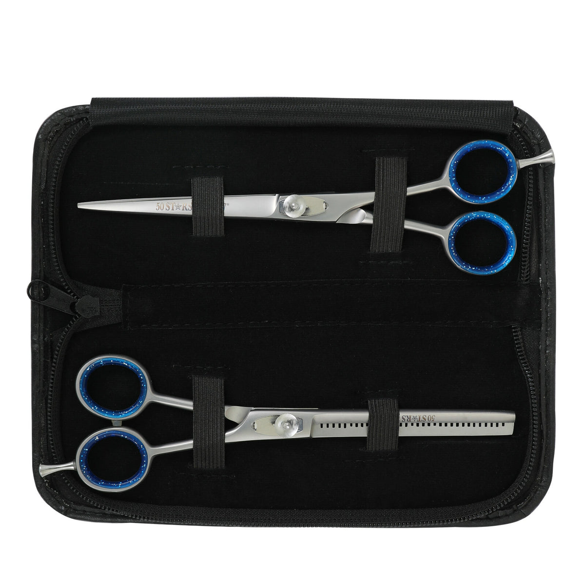 7-Inch Professional Hair Cutting Scissors & Thinning Shears Set for Barbers