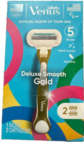 Women’s Razor Refill Blades with Aloe & Diamond Blades - Fits All Venus Handles