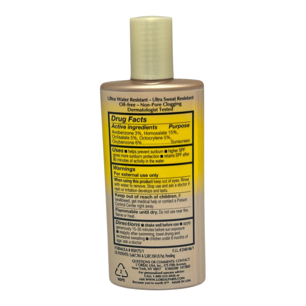SPF50+ Liquid Silk Sunscreen for Face - UVA/UVB Protection, 1.7oz