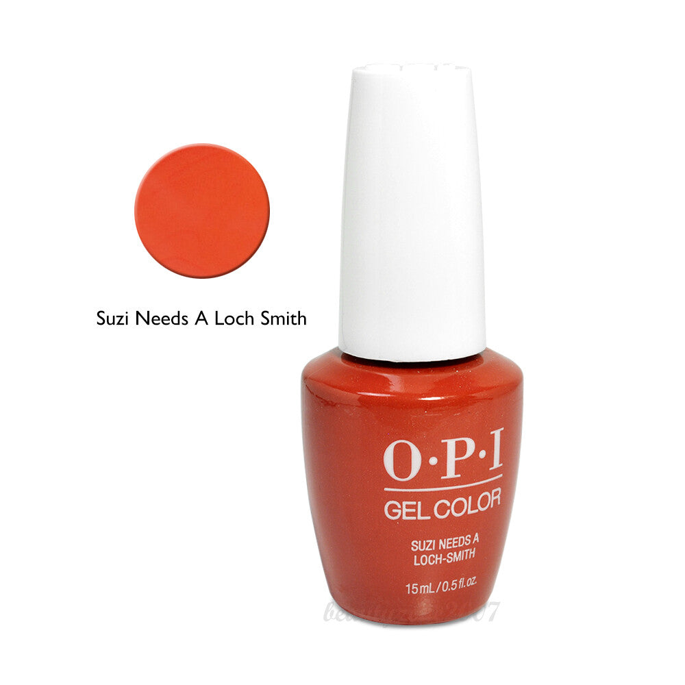 OPI Soak Off Gel Nail Polish - Suzi Needs A Loch-Smith 0.5oz