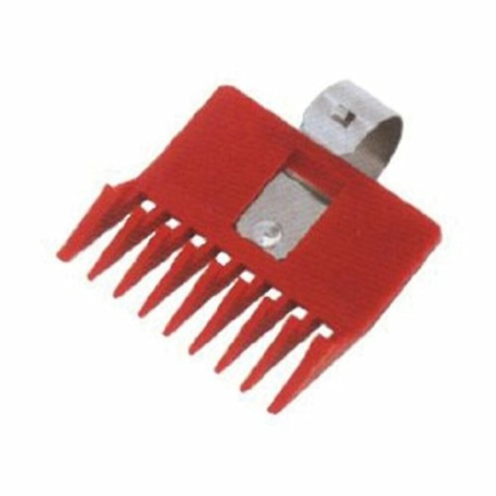 Clipper Comb Red #00 Hair Cutting & Grooming Tool for Barbers