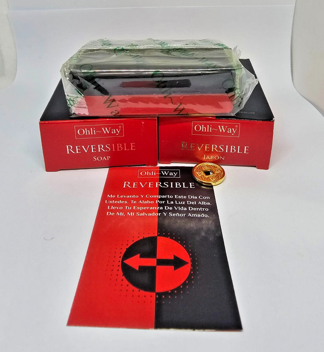 Reversible Purifying Soap with Aromatic Herbs for Negative Energy & Evil Eye