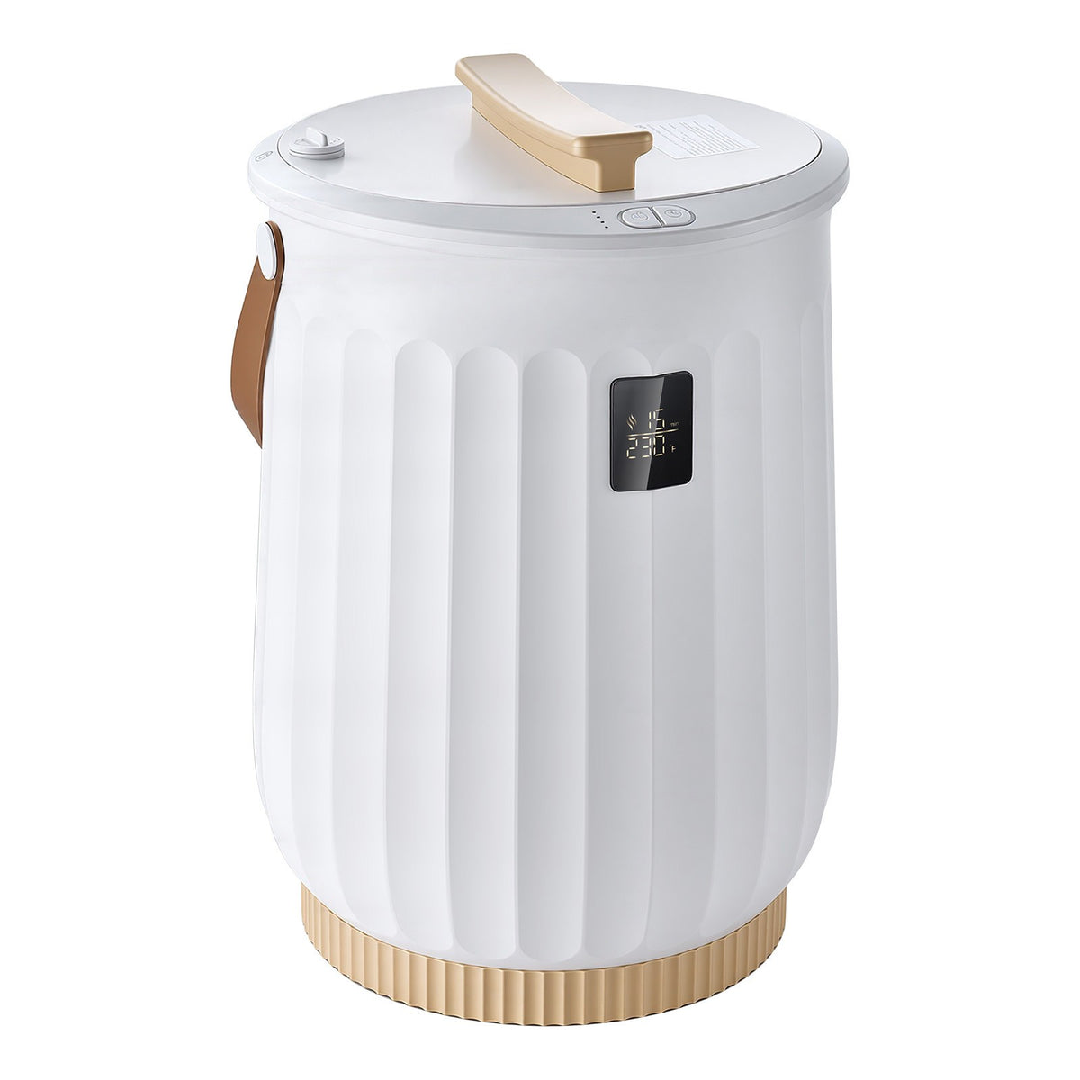 20L Bathroom Towel Warmer with LED Timer and Adjustable Heating