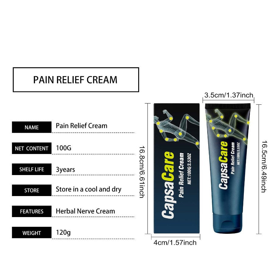 Neuropathy Massage Cream for Nerve Pain Relief - Soothing 100g