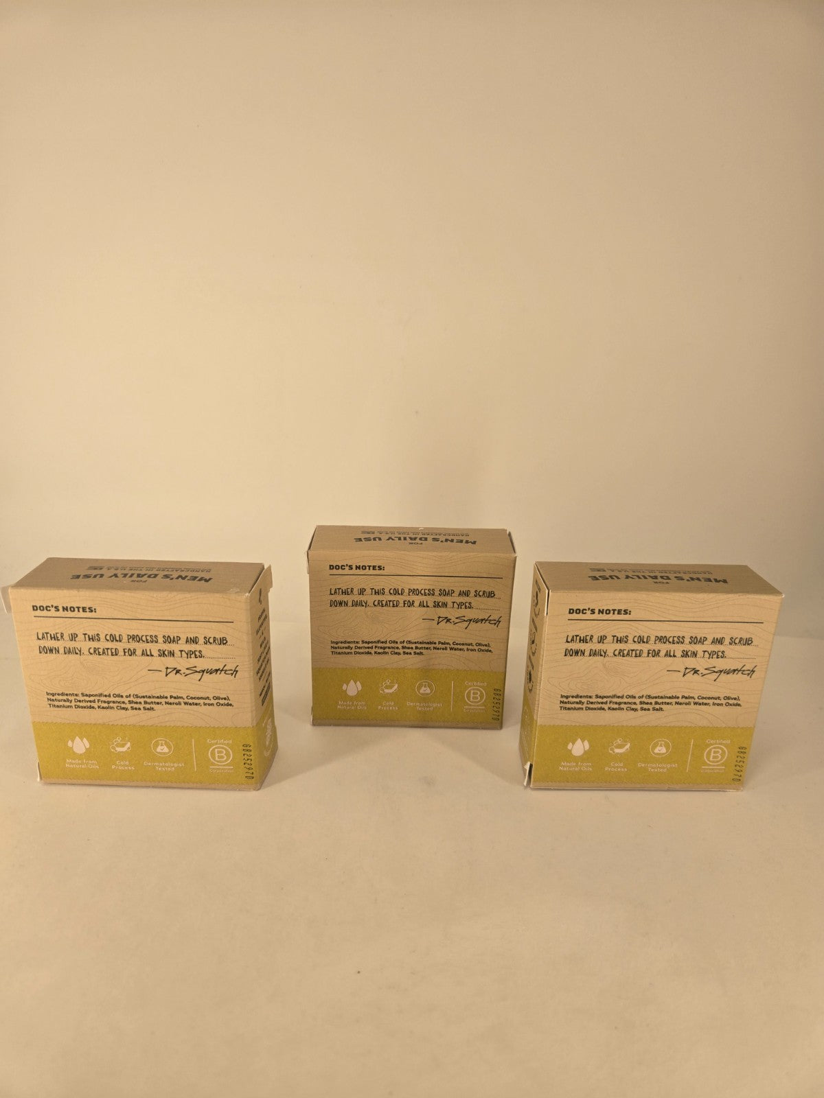 Dr. Squatch Mountain Meadow 5oz Soap Bars 3-Pack - New Sealed