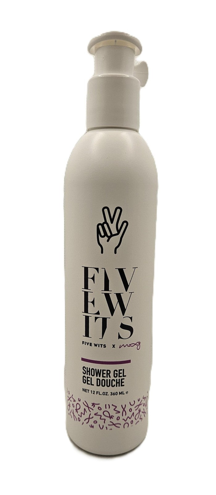 Body Wash - 12 fl oz (360 mL) Shower Gel with Pump Dispenser