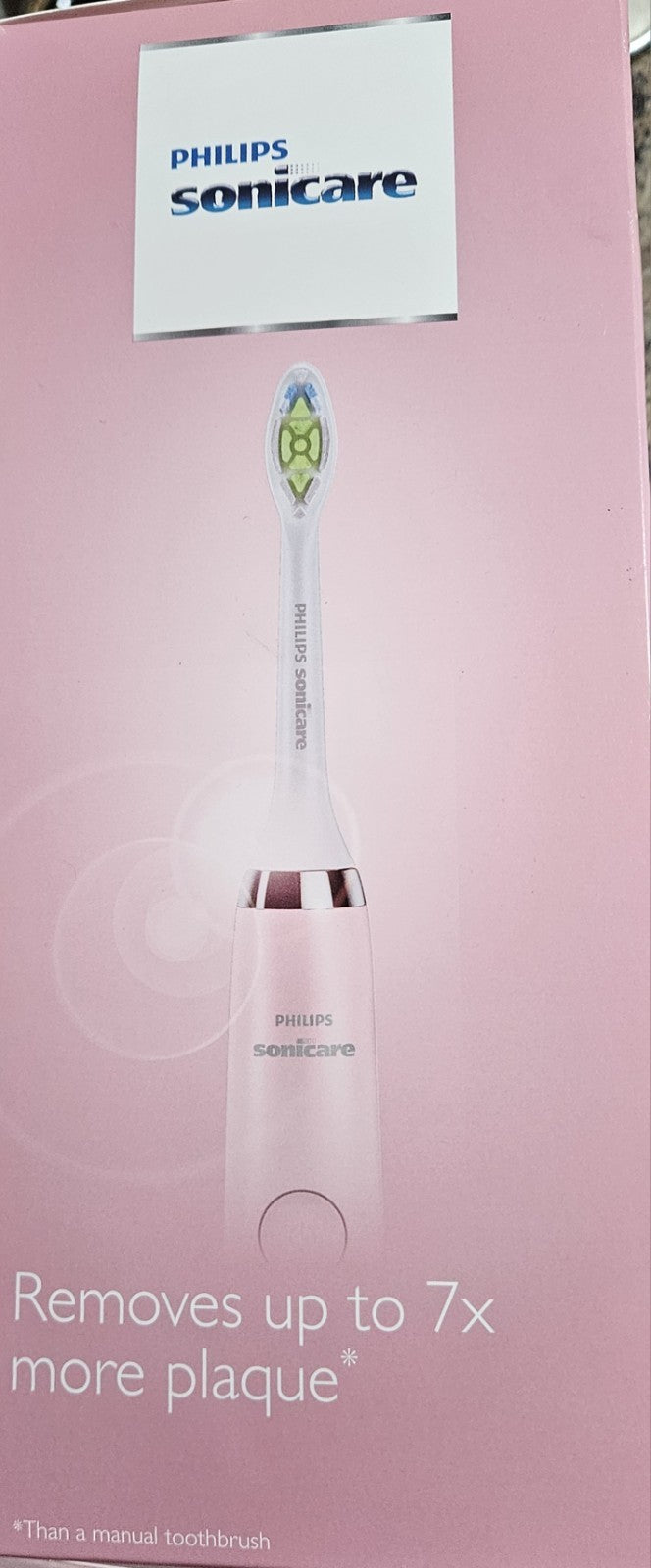 Pink Sonic Electric Toothbrush with Multiple Modes - Philips DiamondClean