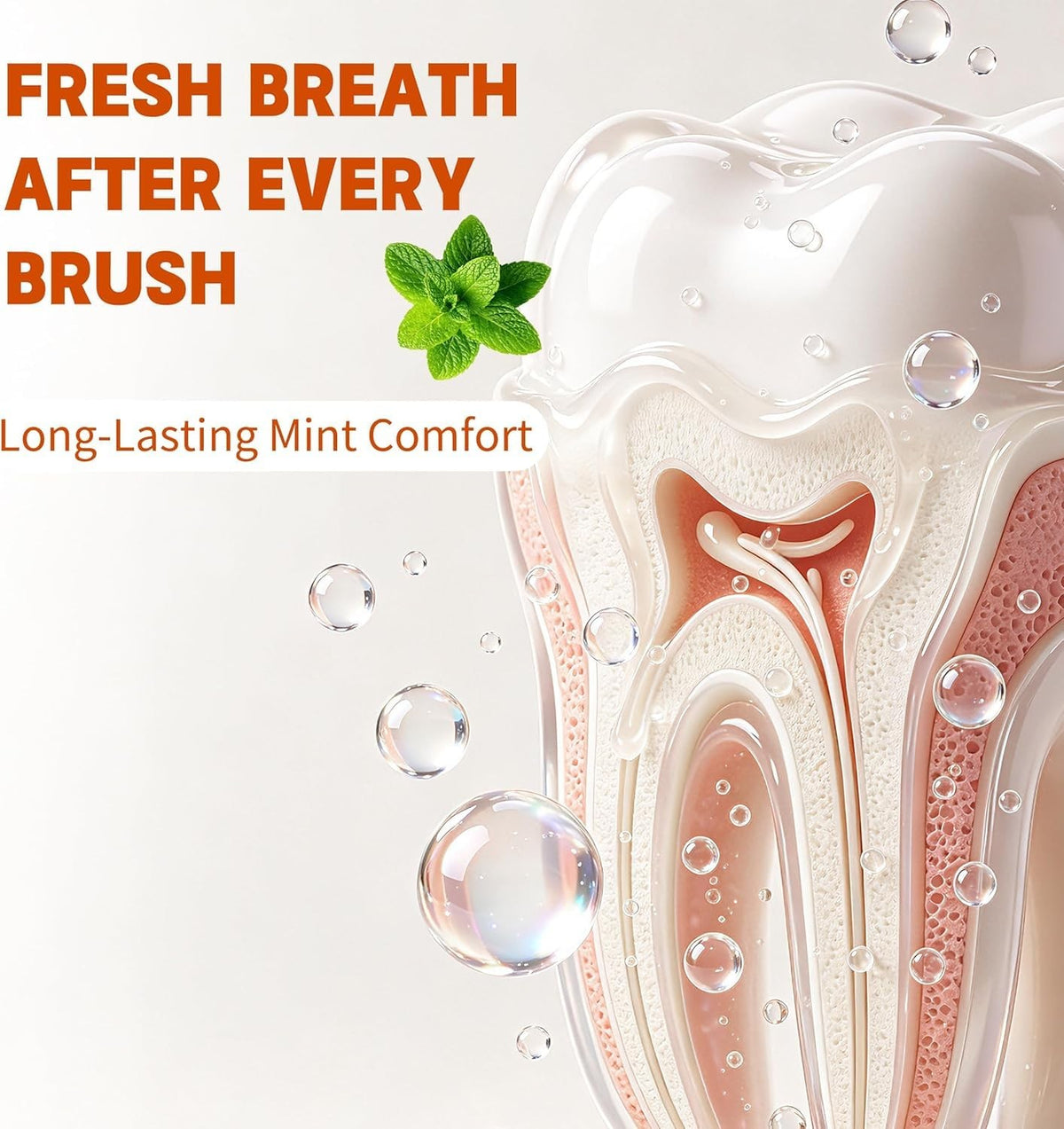 Sensitive Teeth Toothpaste - Enamel & Gum Support, Fluoride-Free, Whitening