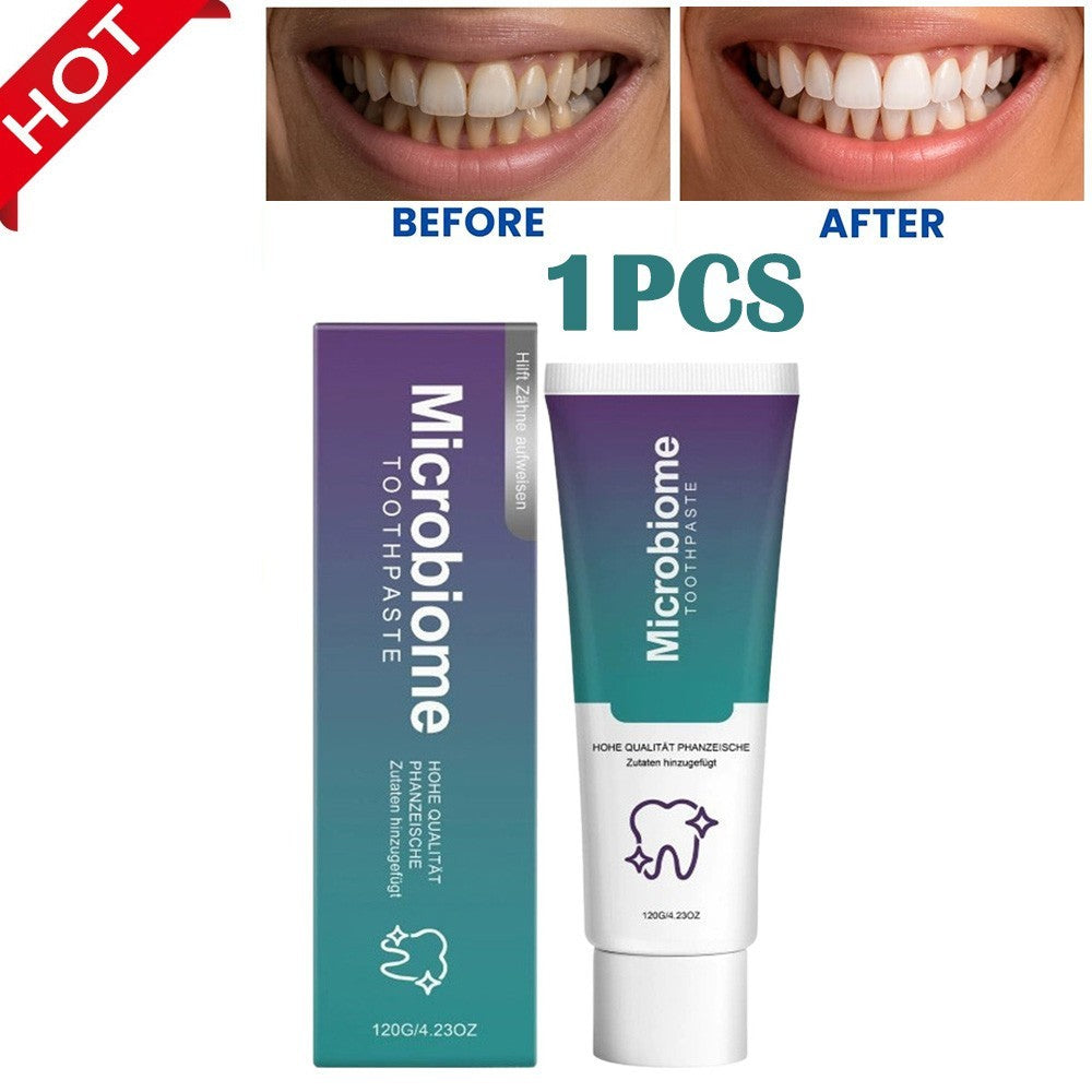 Microbiome Mint Toothpaste for Sensitive Gums & Brightening - 120g