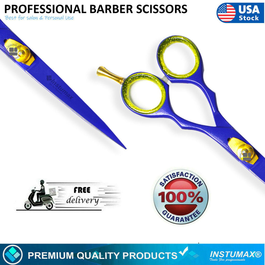 Professional German Hair Cutting Scissors for Barbers - High Precision Shears