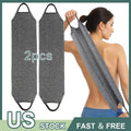 Stretchable Back Scrubber Cloth - Exfoliating Body Towel for Shower