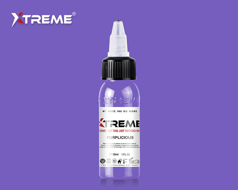 Purplicious Purple Tattoo Ink by Xtreme Ink – USA Made Solid Color Pigment