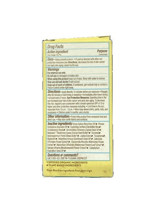Mineral Sunscreen Stick SPF 50 - Broad Spectrum Sun Protection, 0.6 Oz