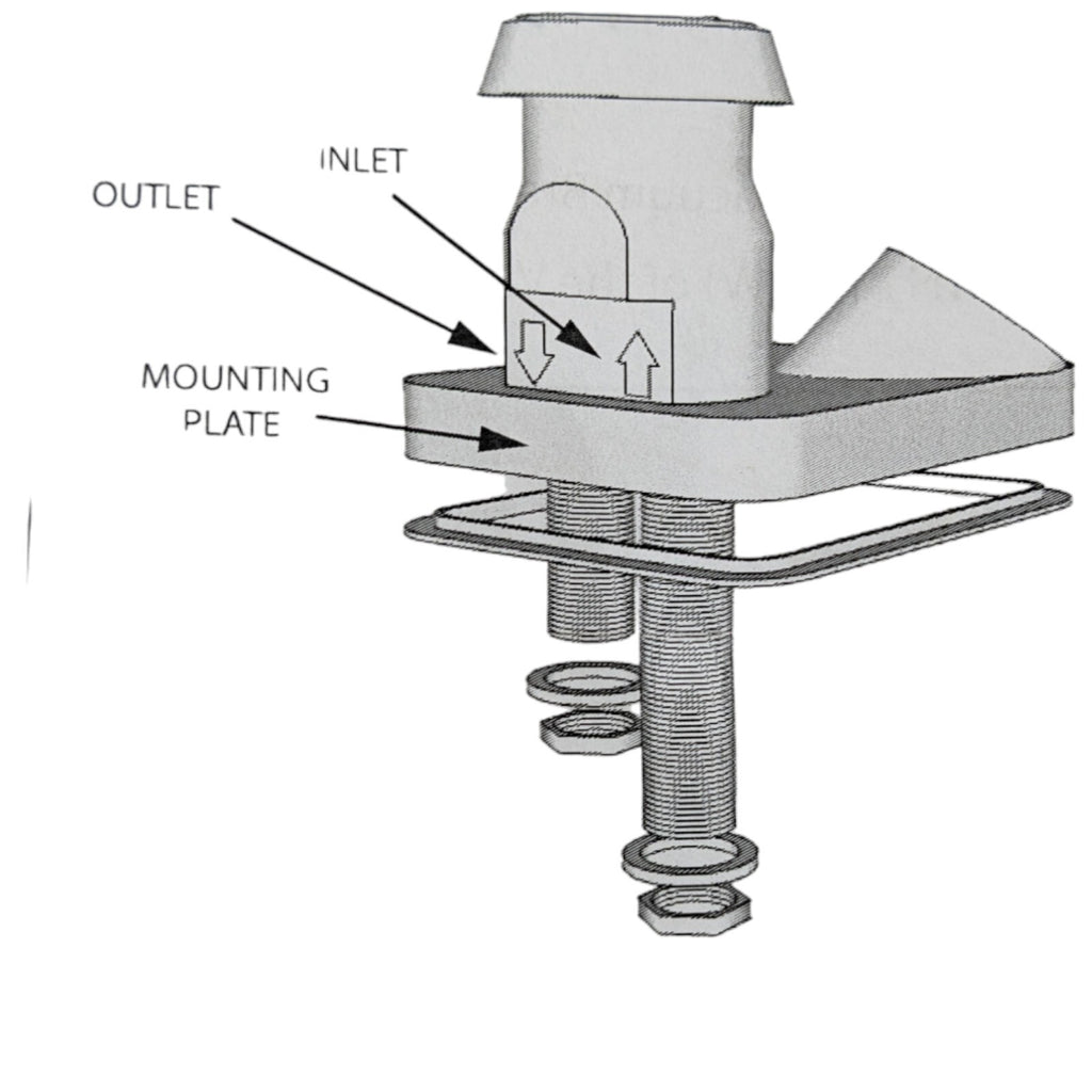 Shampoo Bowl Faucet Vacuum Breaker Kit for Salon Spa Hair Stations