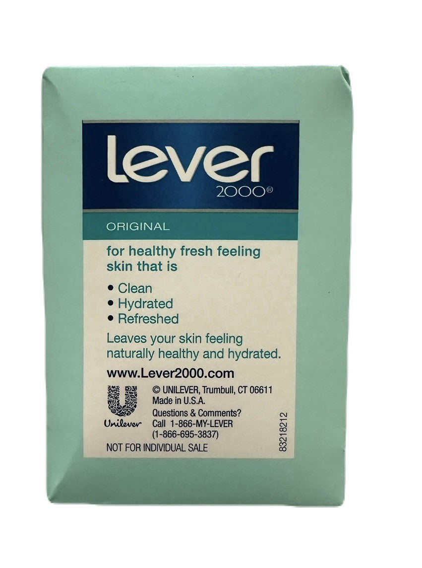 4 Pack Lever 2000 Original Bar Soap Made in USA - 4oz Discontinued