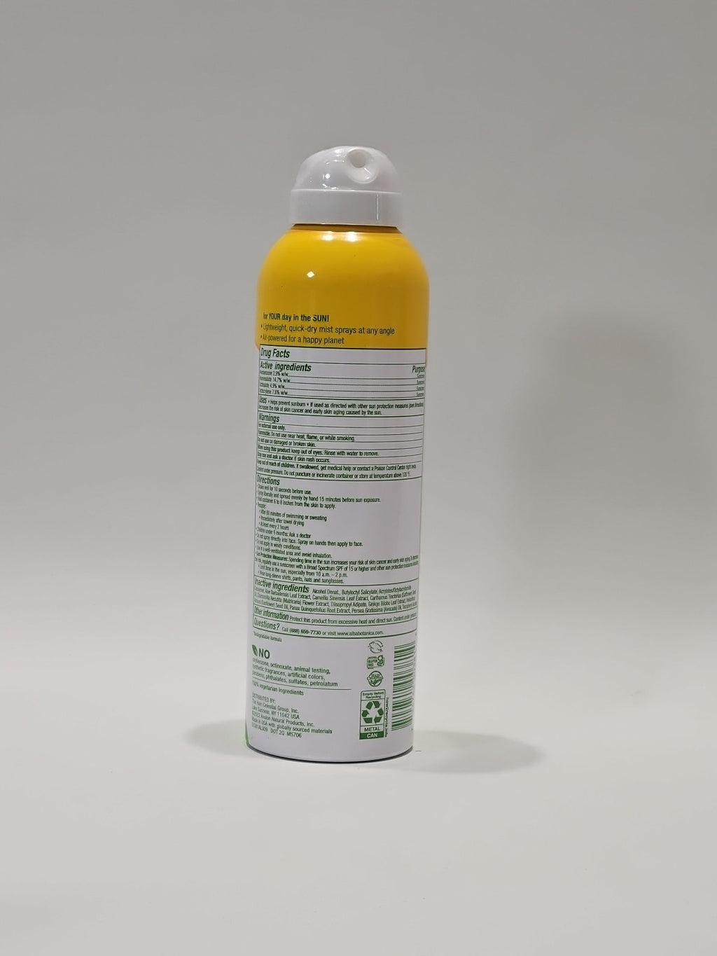 Sunscreen Spray SPF 50 - Very Emollient, 6oz Sun Protection
