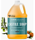 Organic Castile Liquid Soap 64 Fl Oz - Multi-Use, Unscented, Vegan & Eco-Friendly