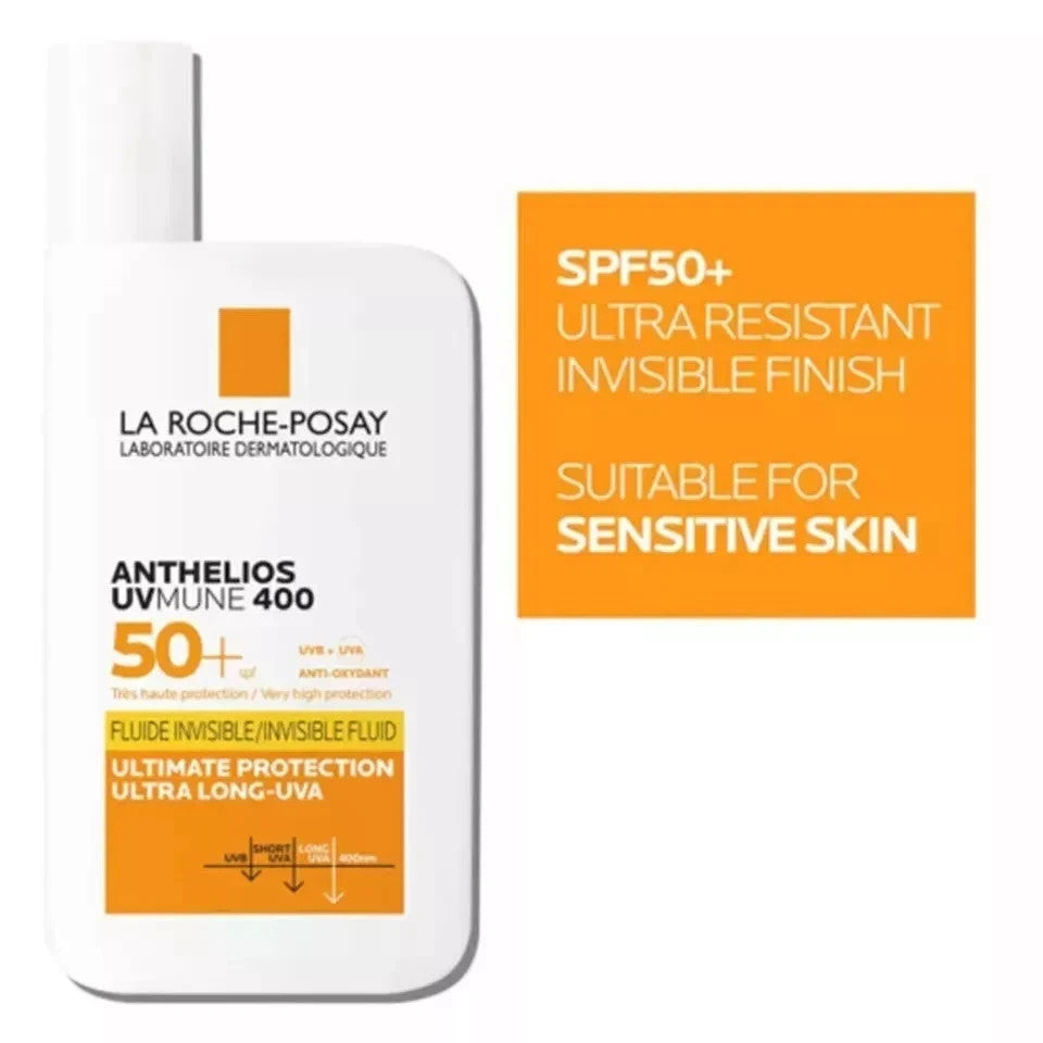 SPF50+ Invisible Sunscreen Cream Duo - Ultra Protection, Sensitive Skin Friendly