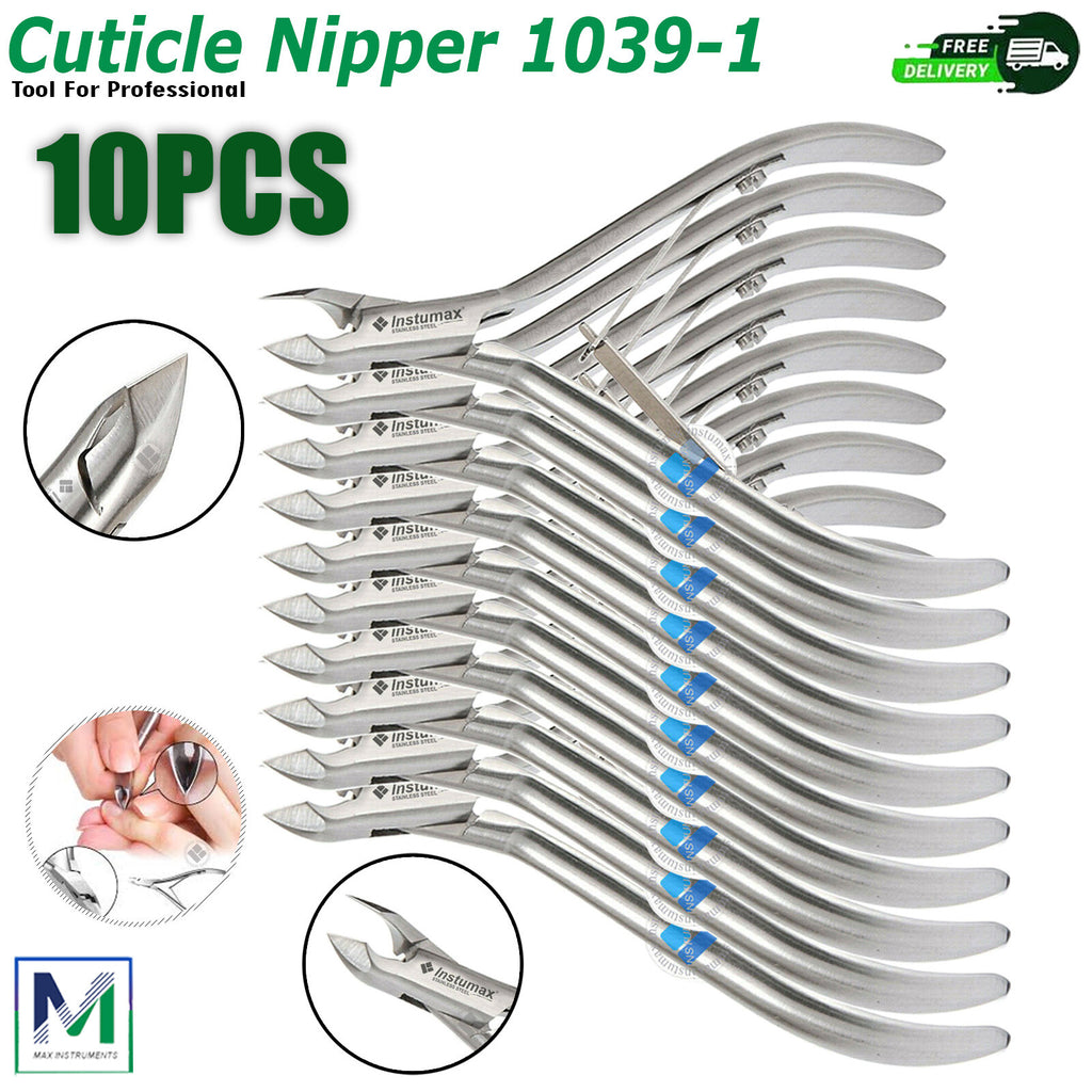 Professional Stainless Steel Manicure Cuticle Nipper Set for Nail Care