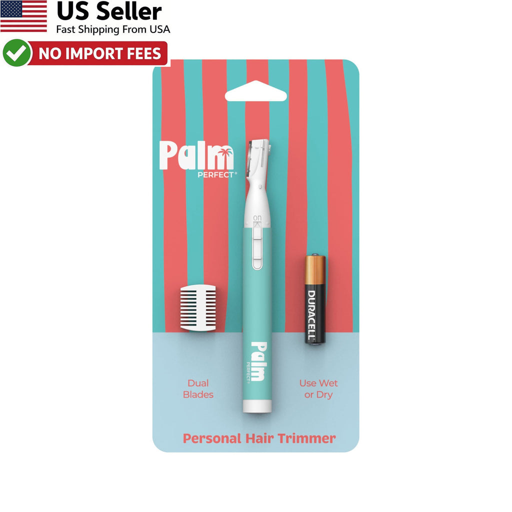 Personal Hair Trimmer for Eyebrows Nose Lip - Painless Grooming Kit