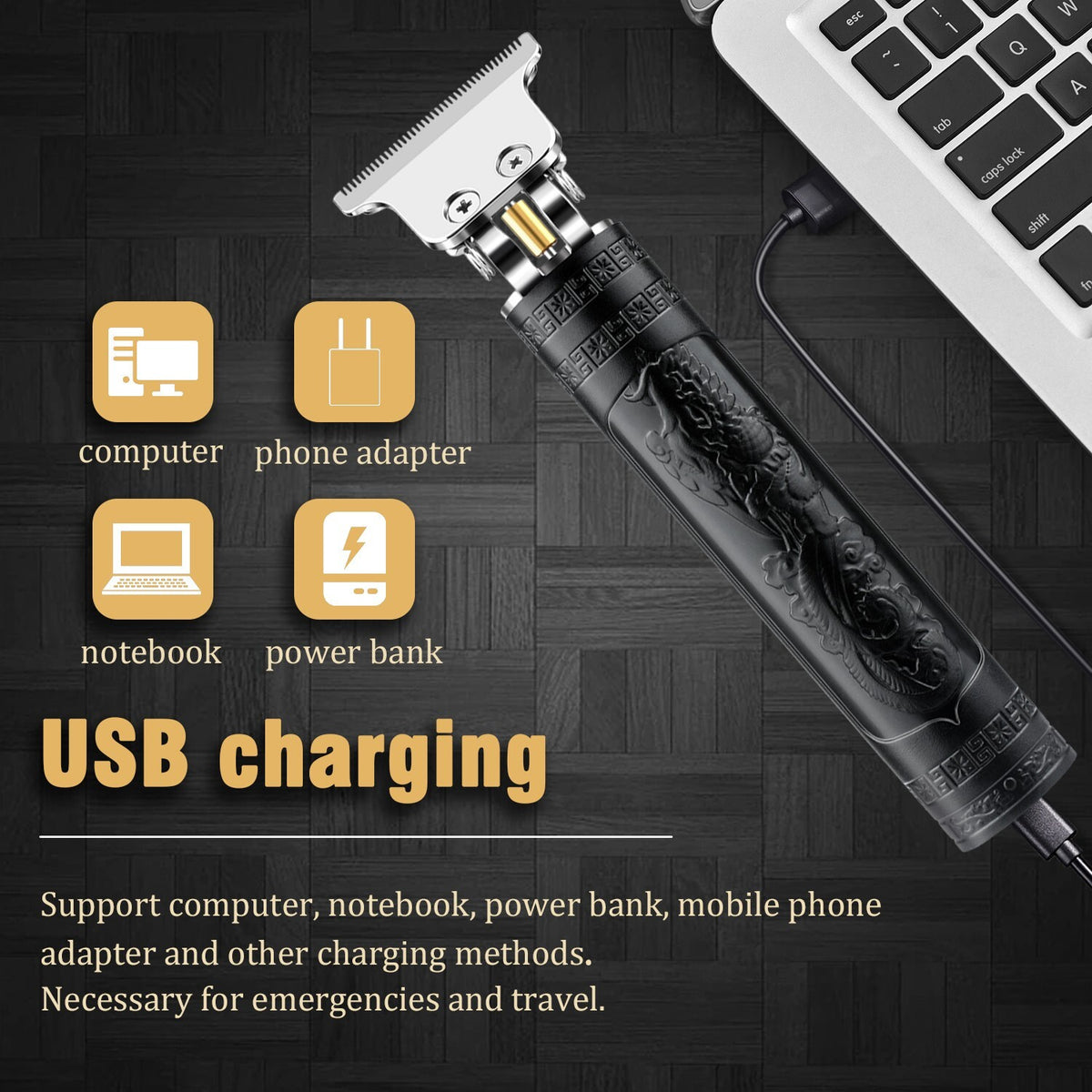 Mini Electric Hair Trimmer Razor for Beard Hair Grooming - Waterproof & Cordless